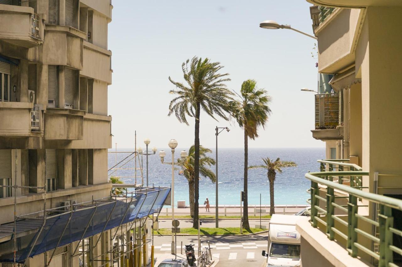 Riviera Prom 4 Pers Seaside Lejlighed Nice Eksteriør billede